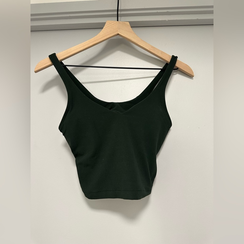 Lululemon Align Tank Dark Green